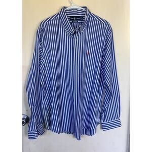 Ralph Lauren custom fit men’s long sleeve dress shirt￼XL